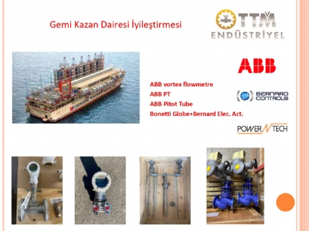  Gemi Enerji Santral Buhar Hatları Uygulaması