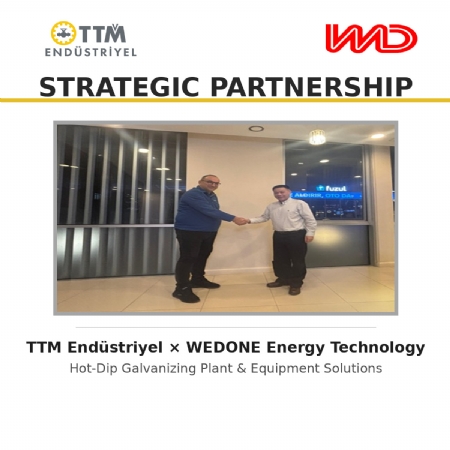 WEDONE ENERGY FİRMASIYLA İŞBİRLİĞİ ANLAŞMASI İMZALANDI